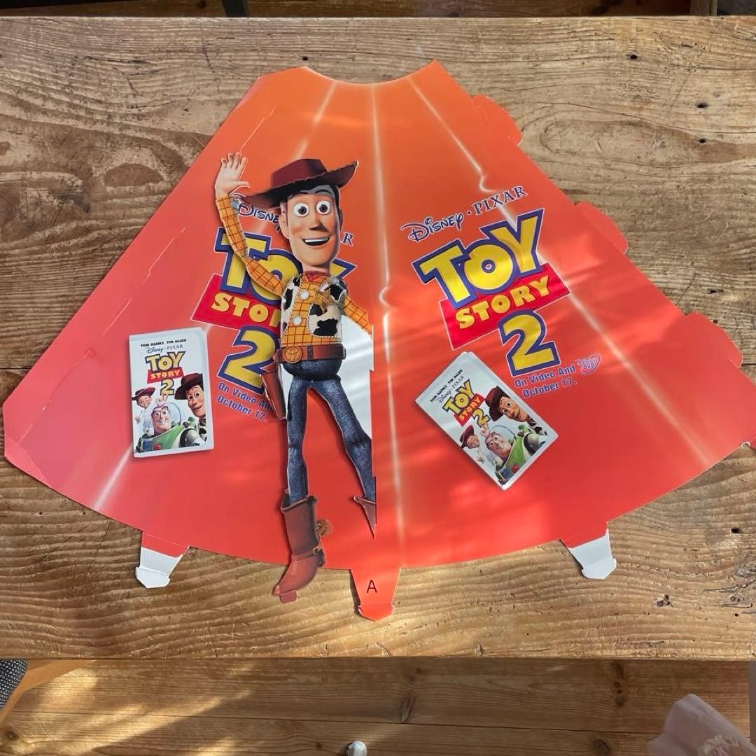 ☆激レア☆トイストーリー２ 販促品 ストアディスプレイ ウッディ＆バズ 入手困難