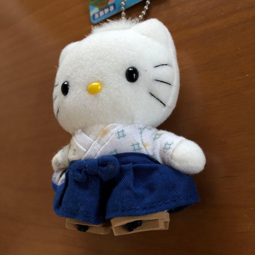 ぬいぐるみキーホルダー　キティちゃん（愛媛限定　道後温泉）【２個セット】