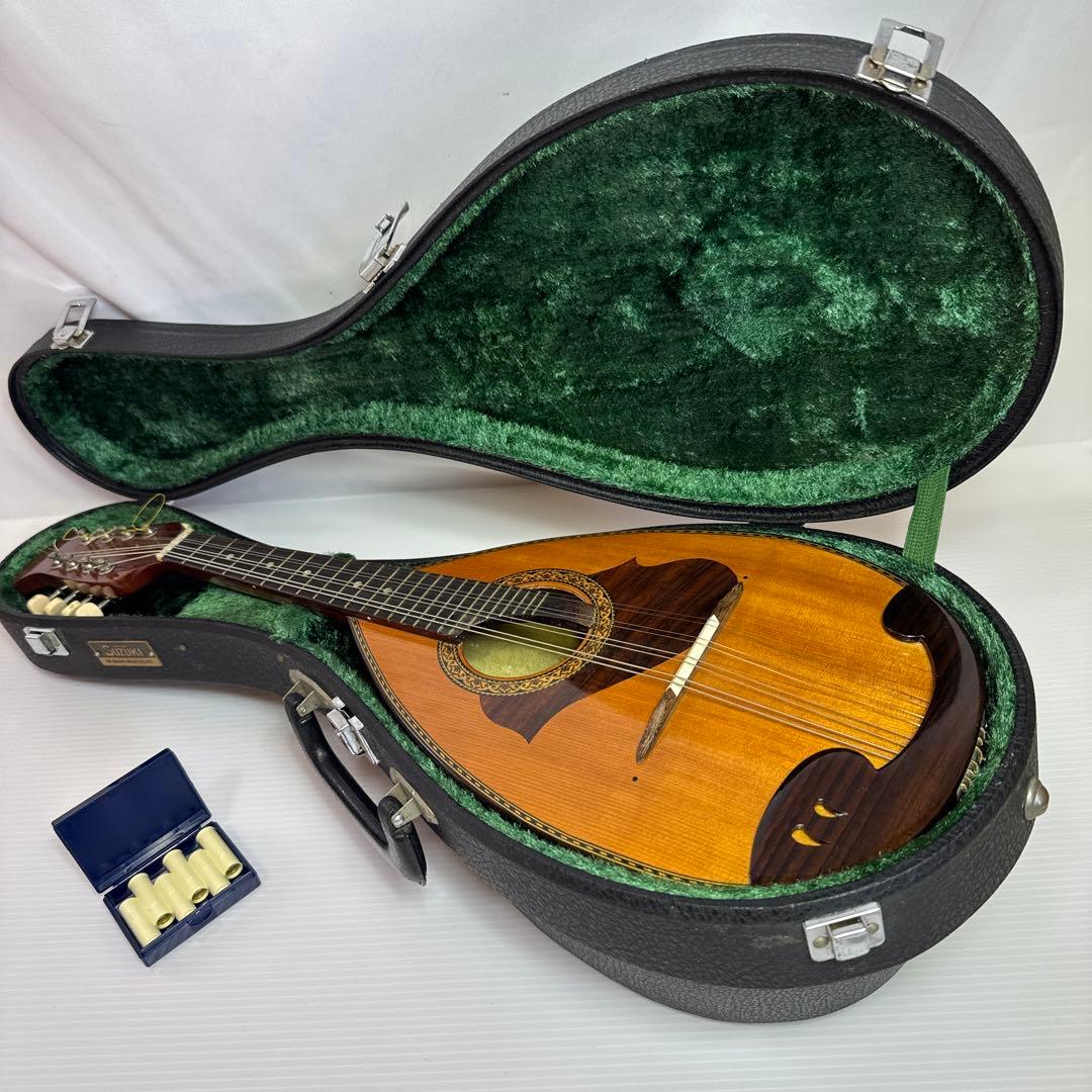 マンドリン　鈴木バイオリン　M-215 1974年　ハードケース付き